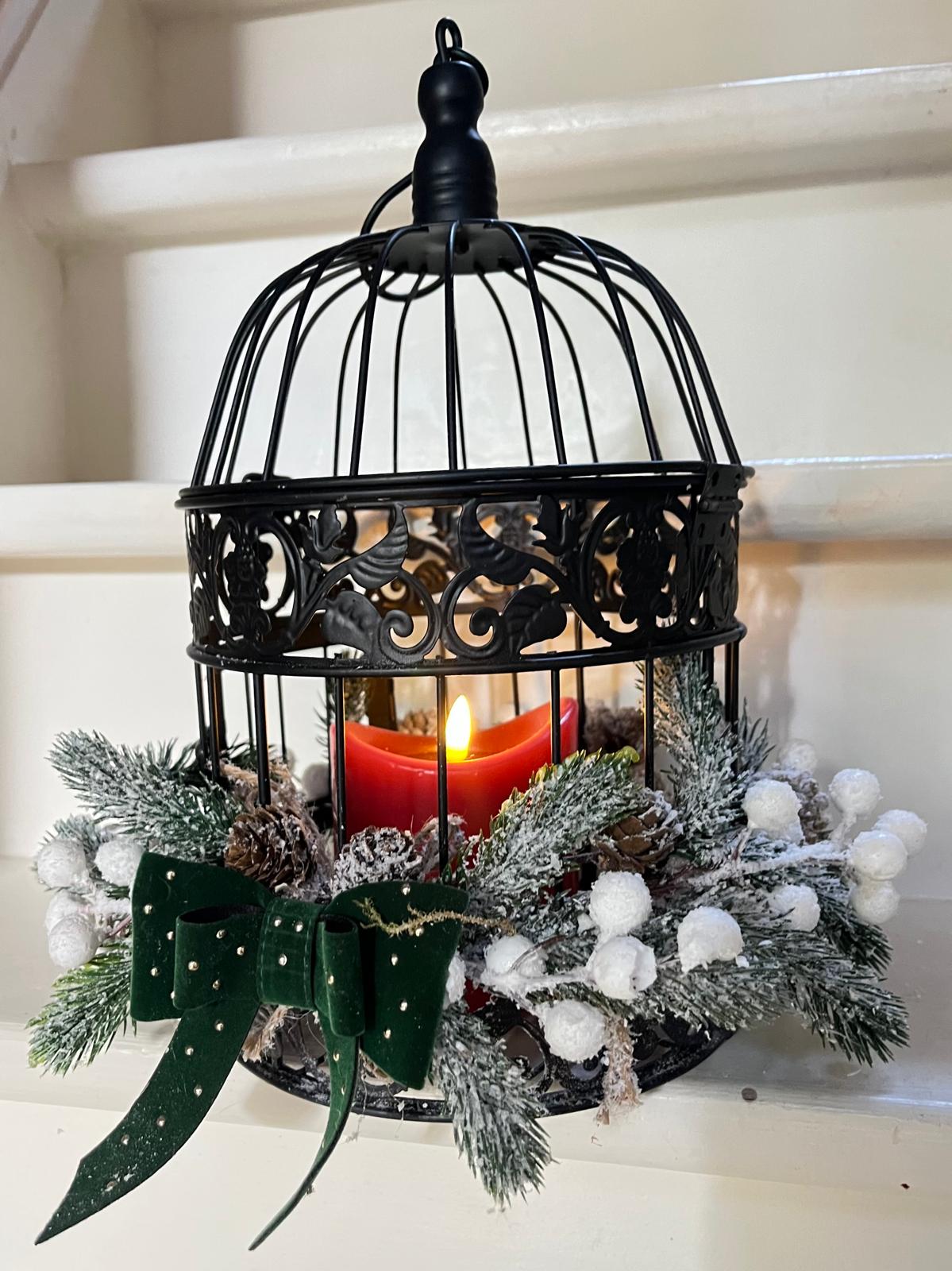 Kerststuk Jingle Nest