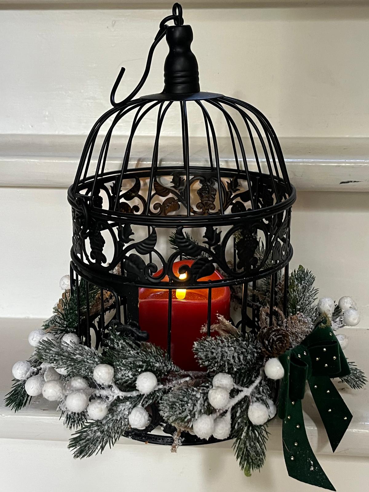 Kerststuk Jingle Nest