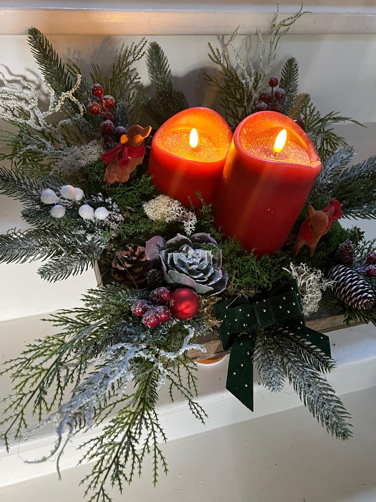 Kerststuk Noëlle