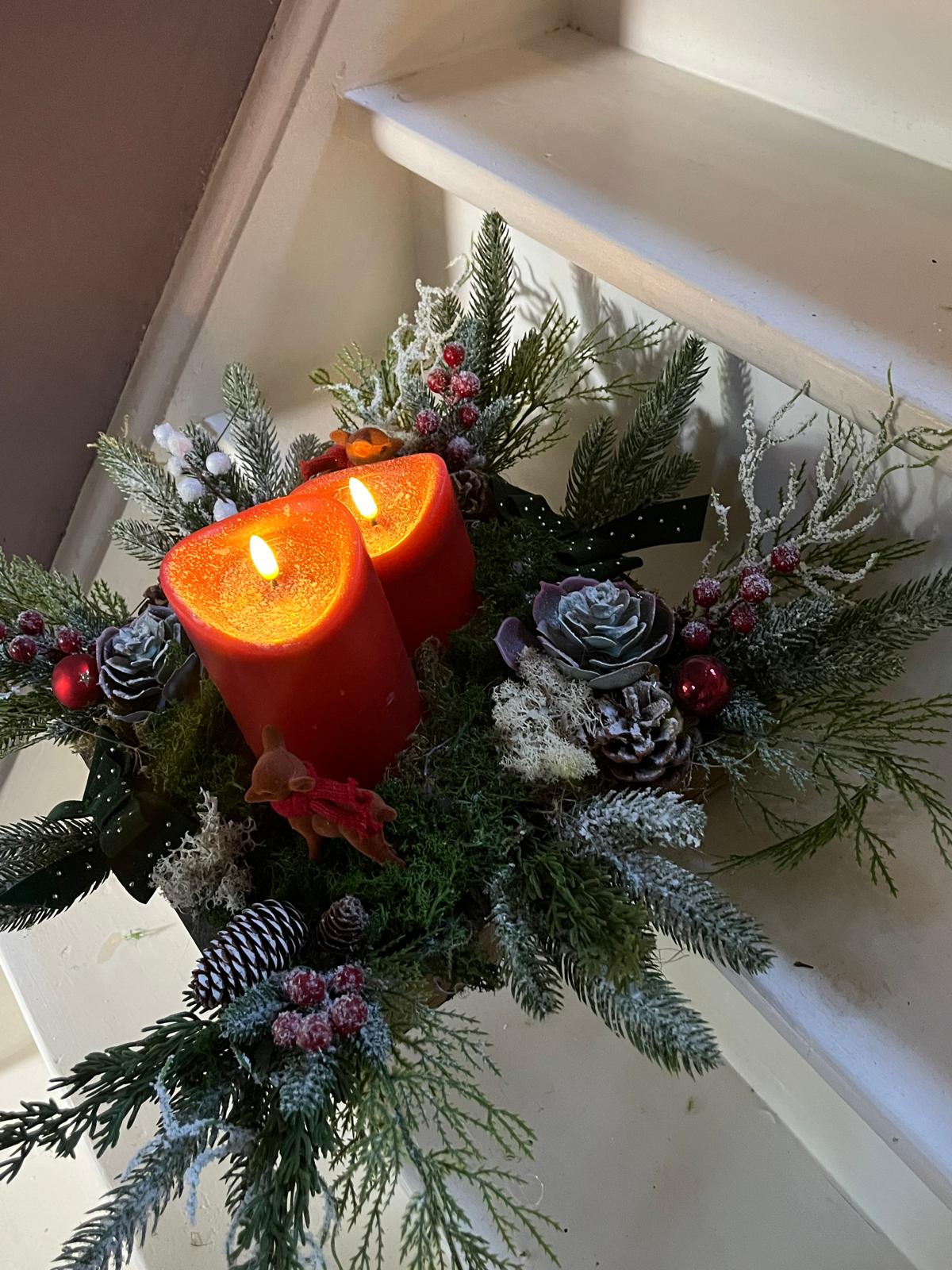 Kerststuk Noëlle