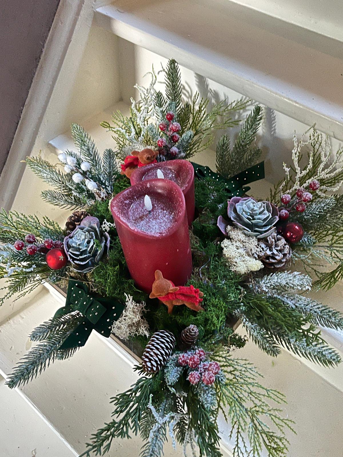 Kerststuk Noëlle