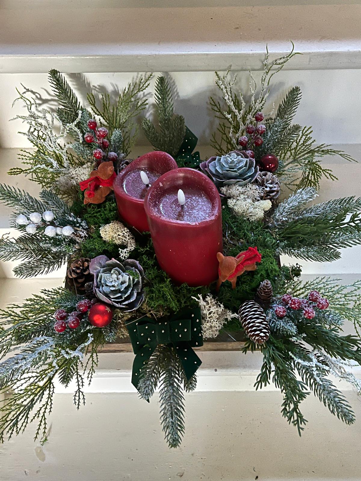 Kerststuk Noëlle