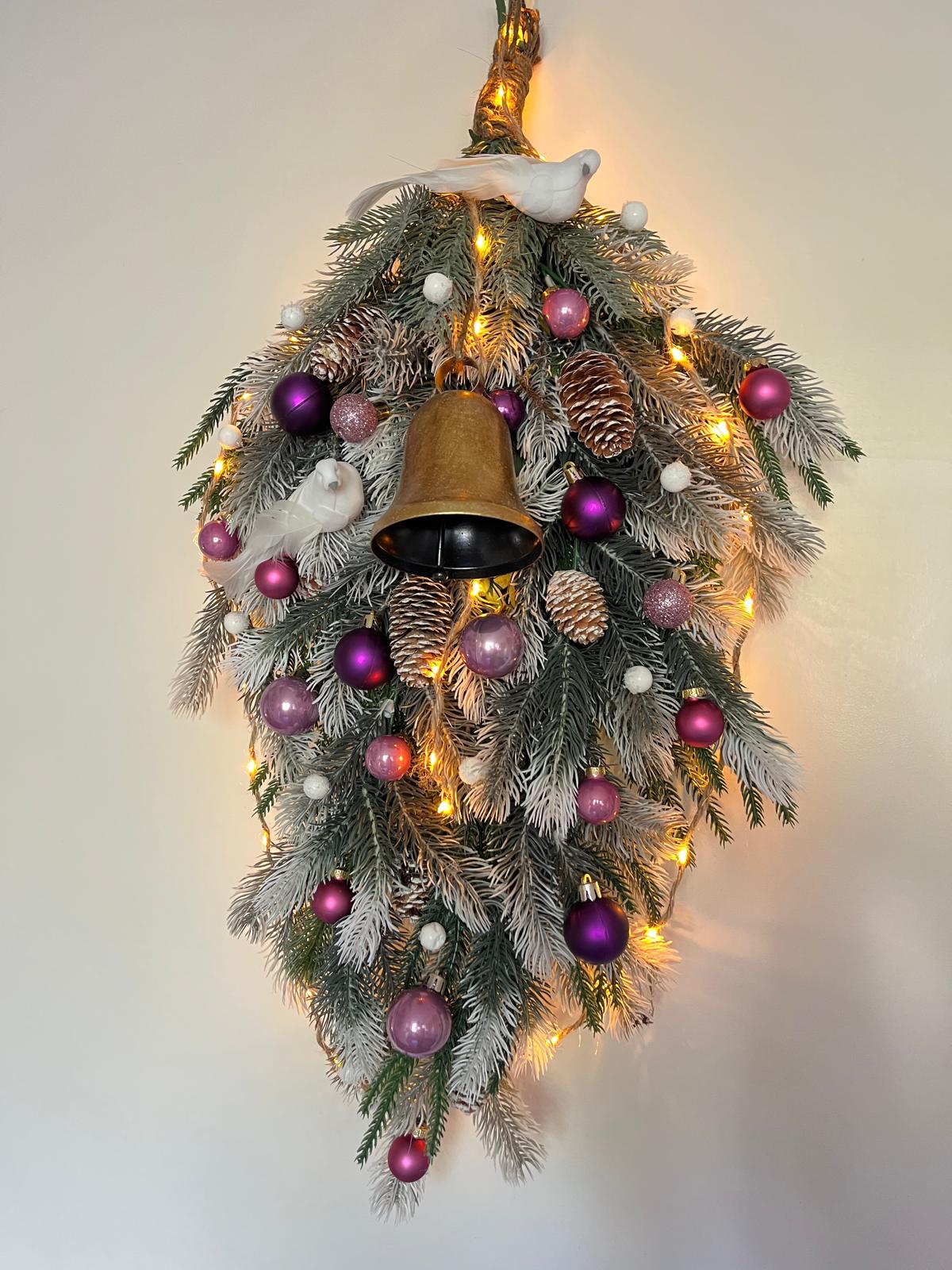 Kersttoef Purple Rain
