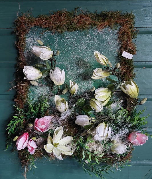 Flowers on the wall
