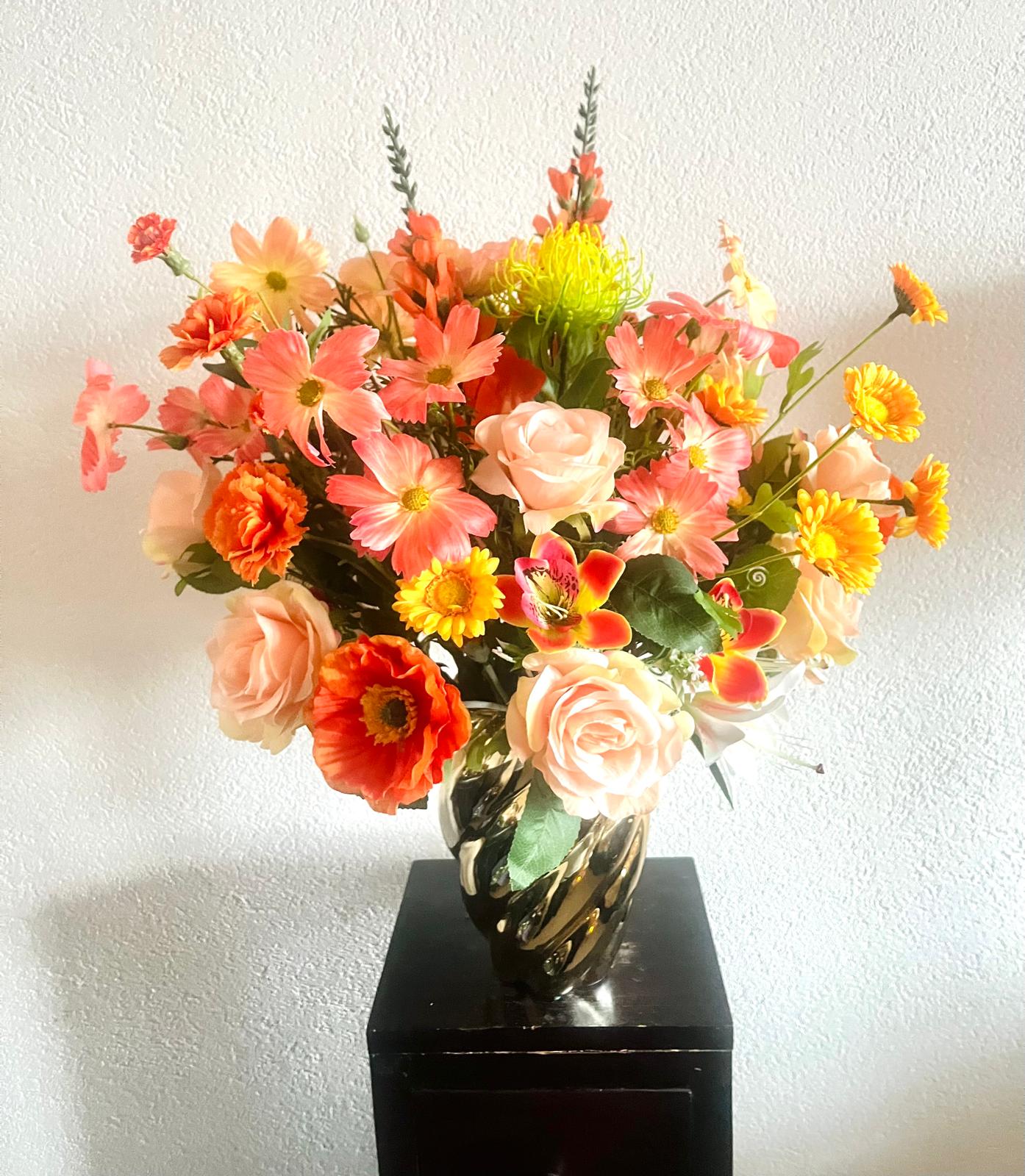 Glow of the evening sun