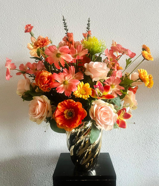 Glow of the evening sun