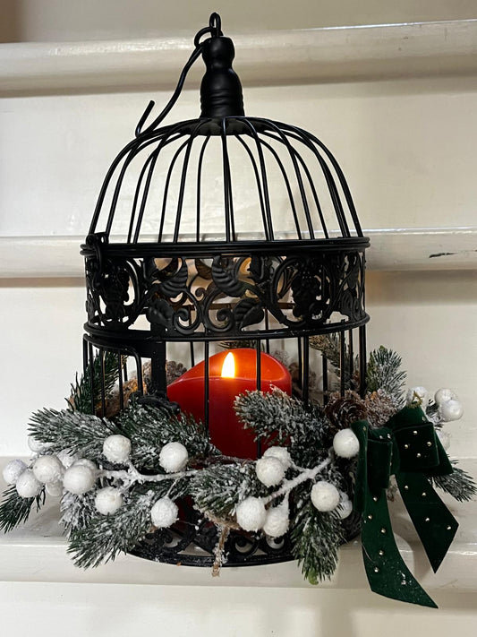 Kerststuk Jingle Nest