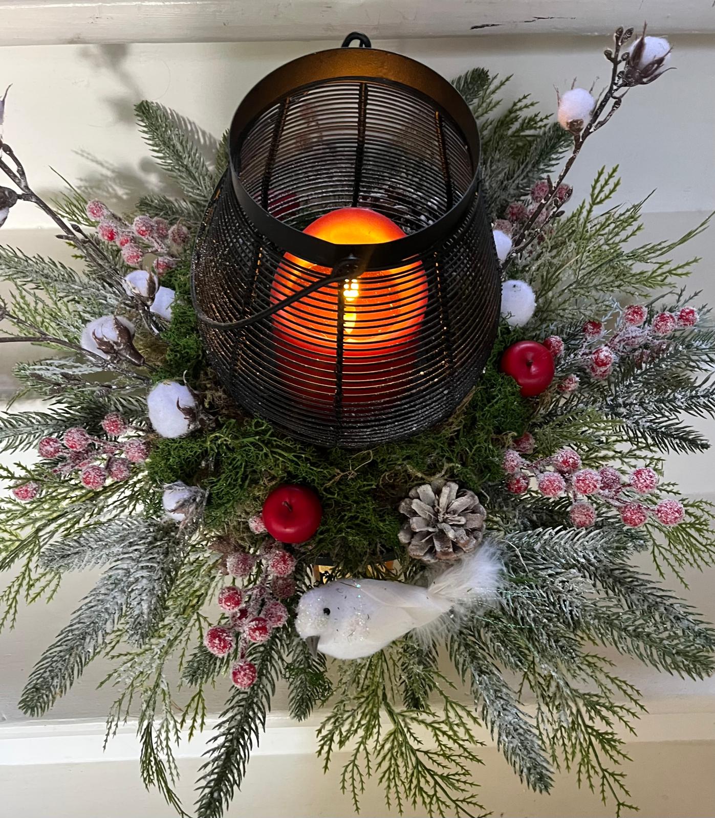 Kerststuk Silent Night