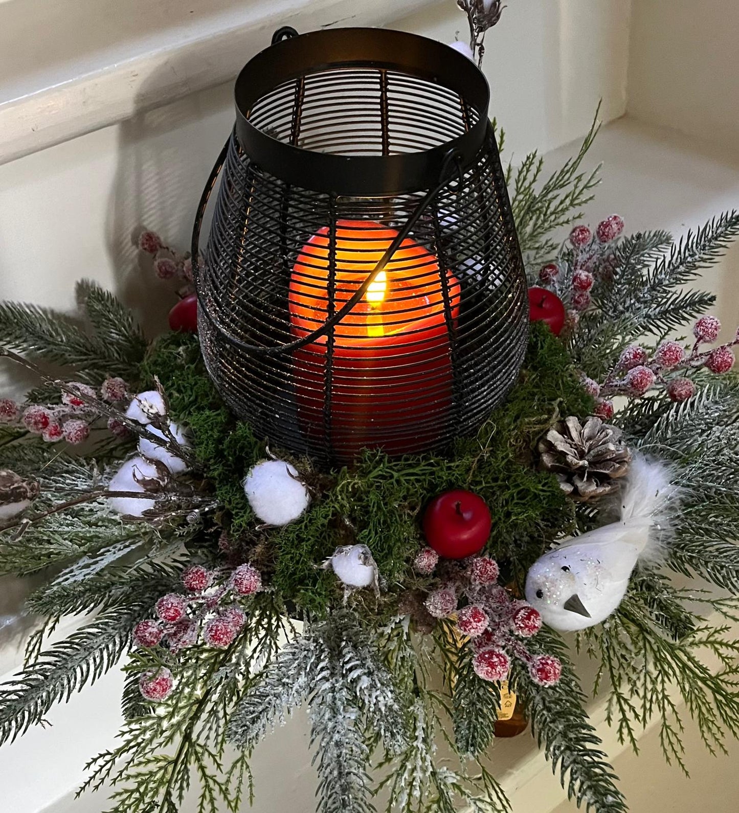 Kerststuk Silent Night