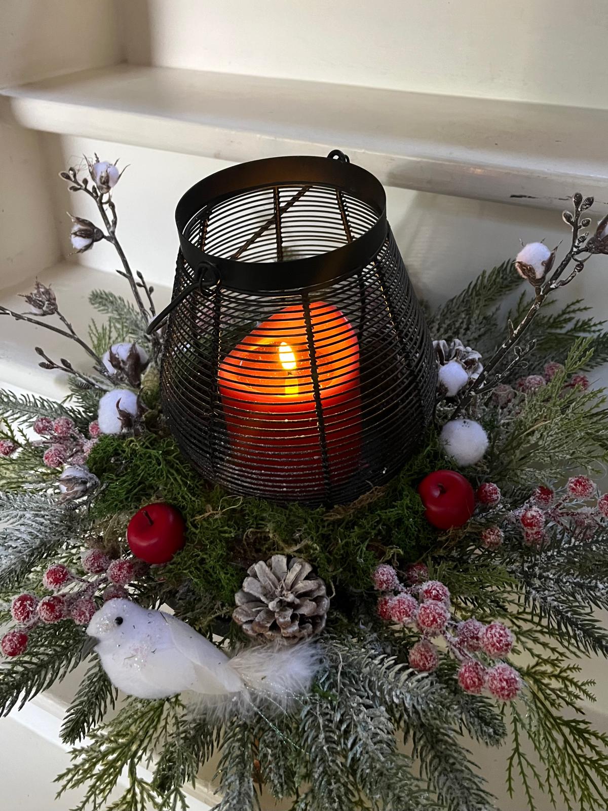 Kerststuk Silent Night