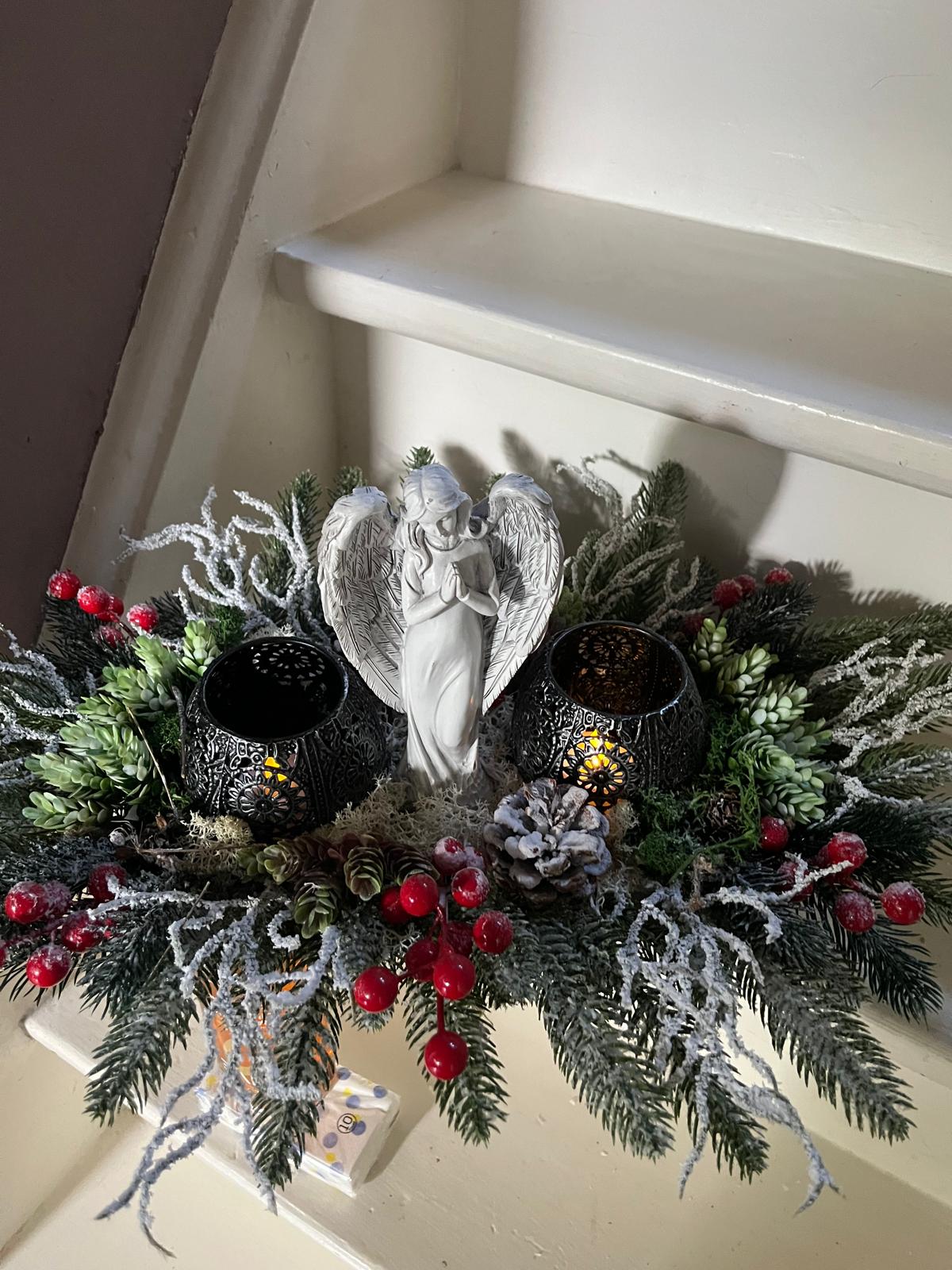 Kerststuk Angel