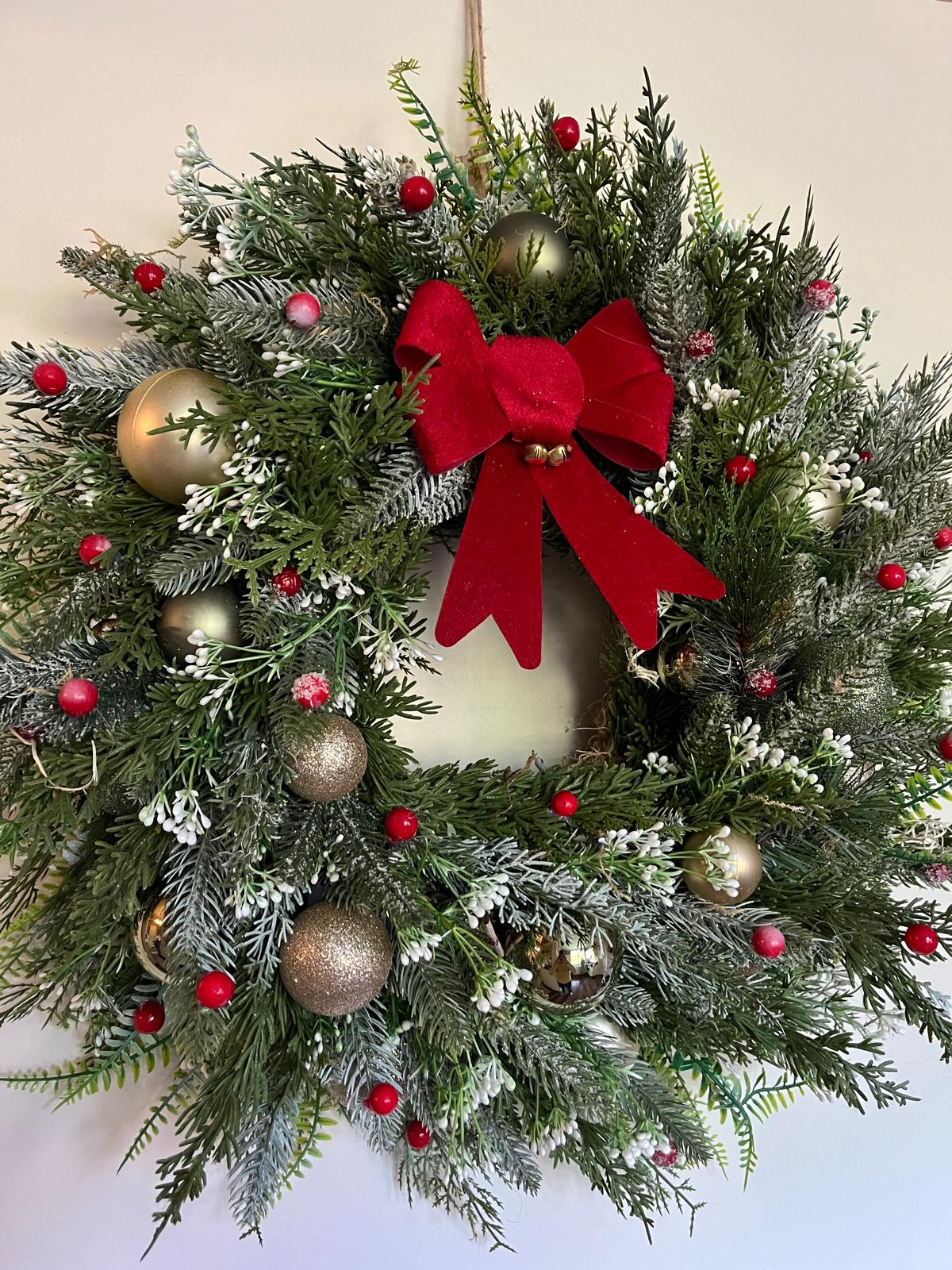 Kerstkrans Sterre
