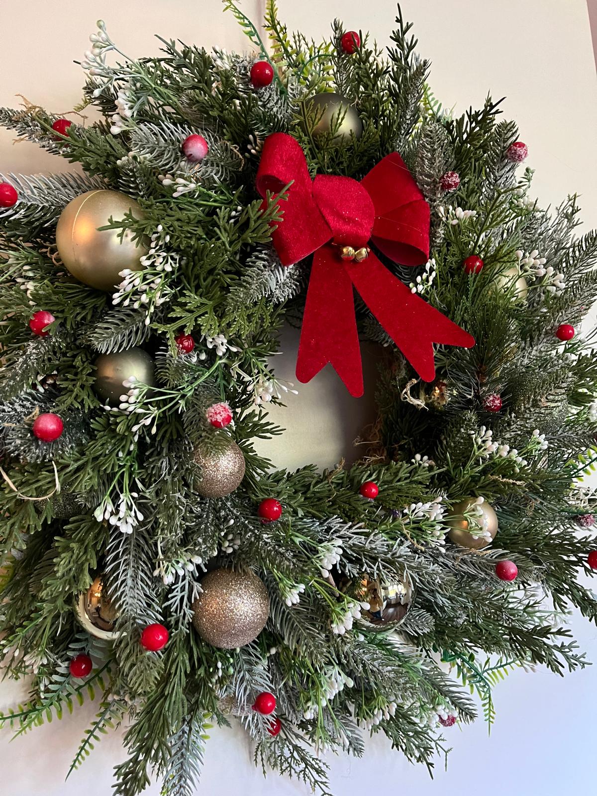 Kerstkrans Sterre