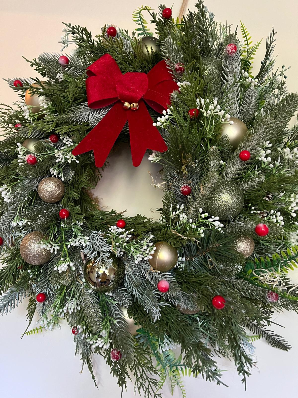 Kerstkrans Sterre