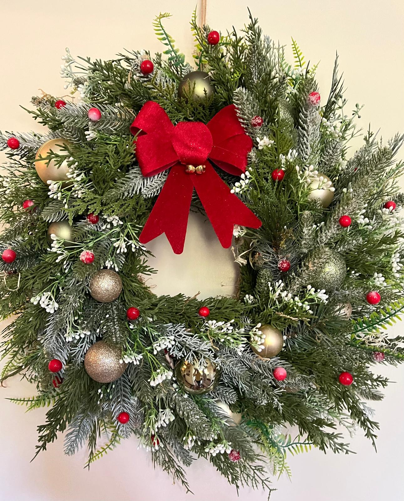 Kerstkrans Sterre