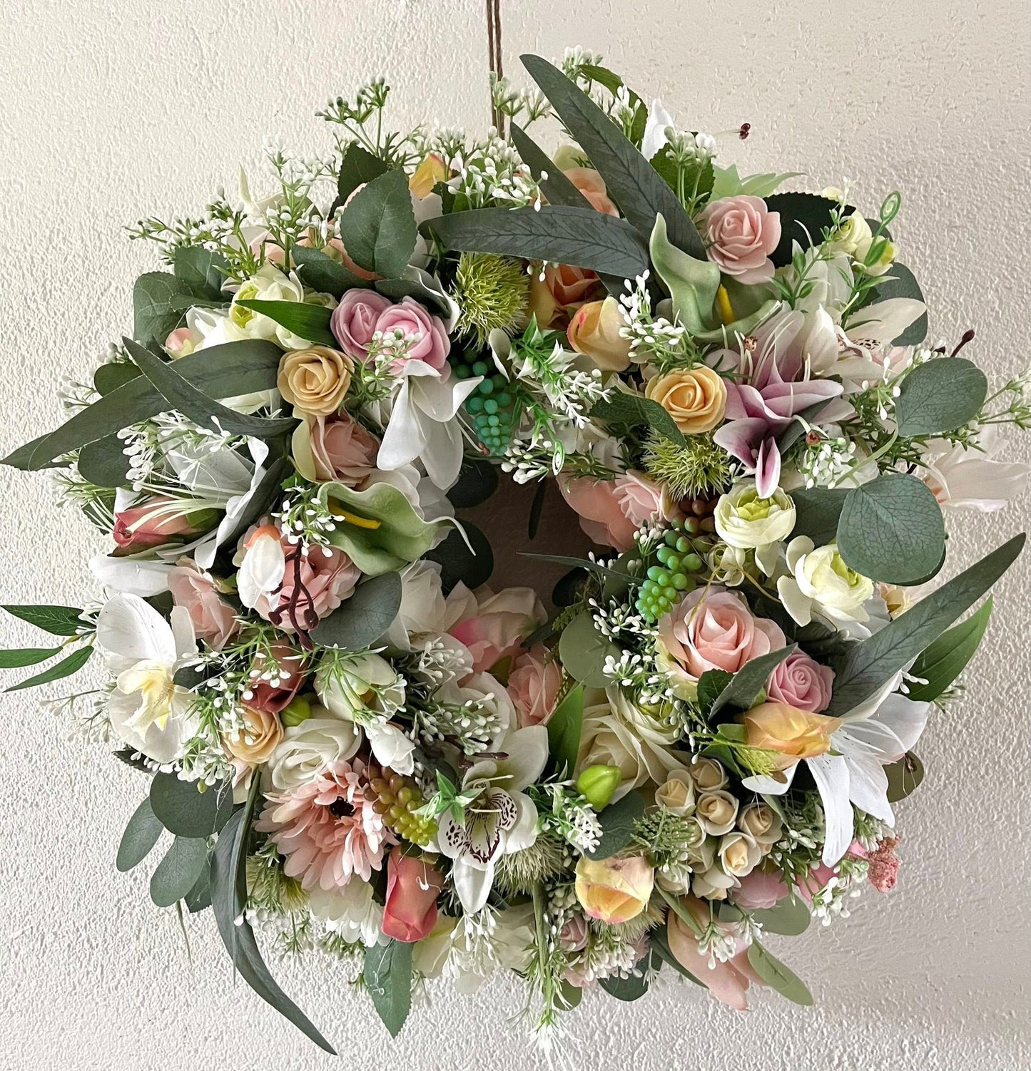 Lente Krans Soft Pastel