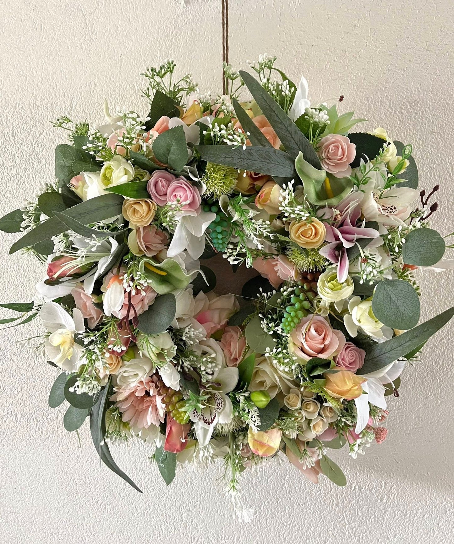 Lente Krans Soft Pastel